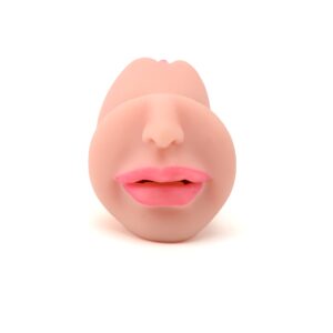 Alternative view of Grace Double-End Real Texture Stroker with Pussy & Anal Design