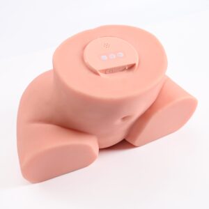 Alternative view of Real Texture Big Butt Male Masturbator with Suction, Vibration & USB Rechargeable Function