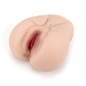 LJ3147 Real Texture Hip Stroker with Dual-Channel Design